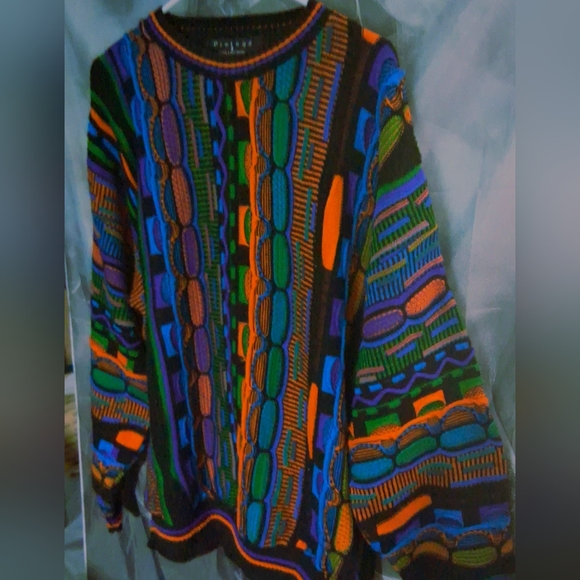 Protege Coogi Style Sweater,  Christine Condition Very Vibrant No Flaws Men's 2X - Picture 5 of 10